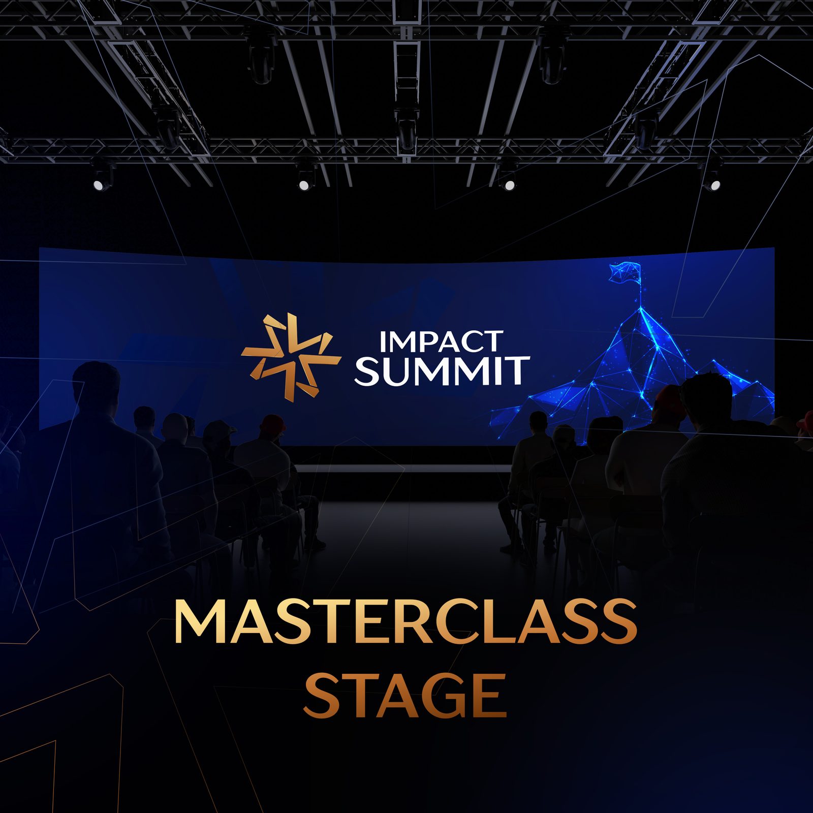Palco principal do Impact Summit — Masterclass Stage
